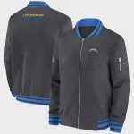 Los Angeles Chargers Sideline Coach Bomber Jacket