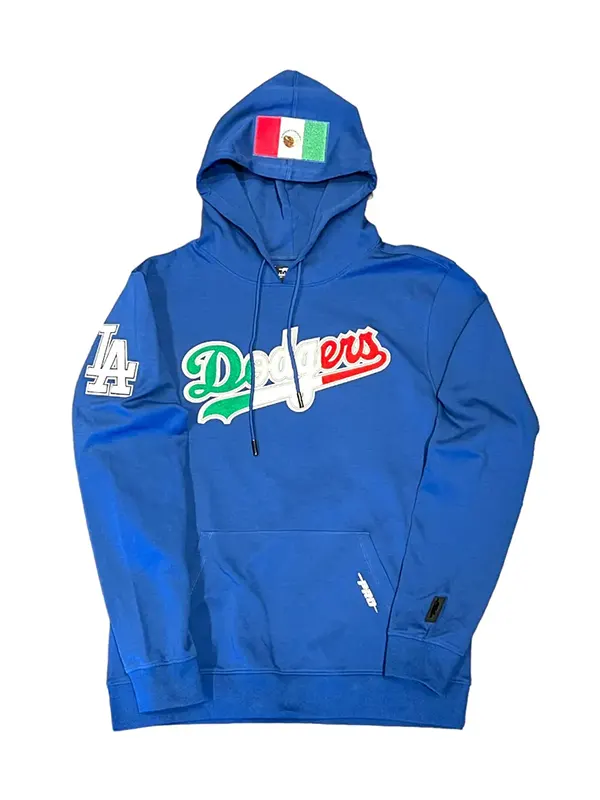 Los-Angeles-Dodgers-Mexico-Wordmark-Hoodie