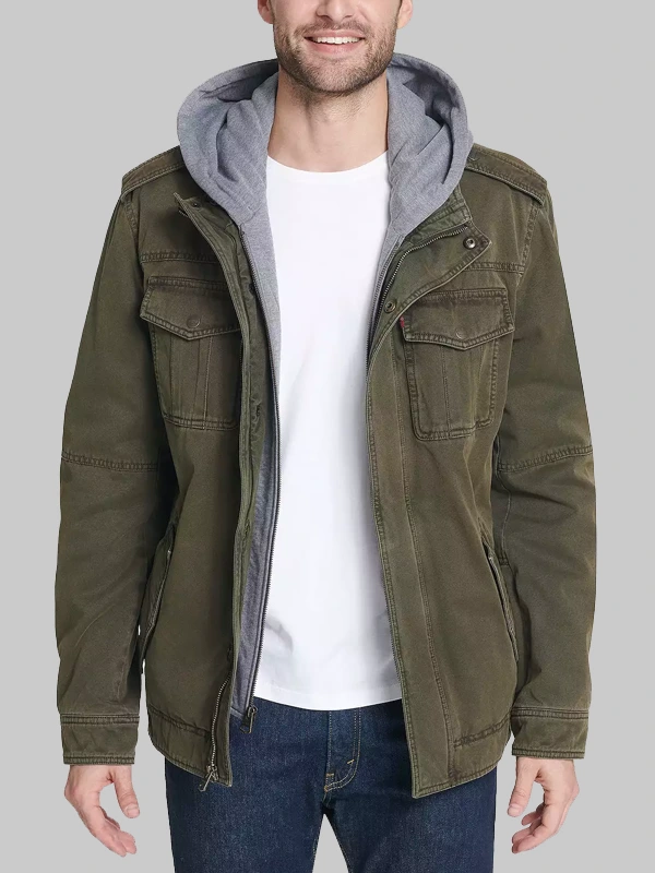 Luigi Mangione Green Hooded Jacket