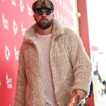 Travis Kelce MARNI Oat Shaggy Jacket