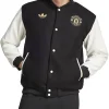 Manchester United Jacket Black & White