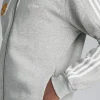 Manchester United x adidas Essentials 3-Stripes Grey Hoodie