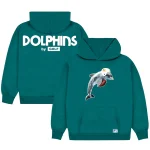 Miami Dolphins GOLF WANG Cutout Pullover Hoodie