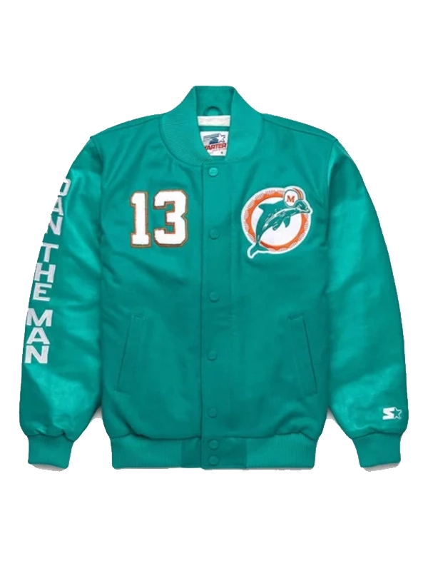 Miami Dolphins HOMAGE x Starter Dan Marino GOAT Jacket