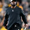 Mike Tomlin Pittsburgh Steelers Black Sweatshirt