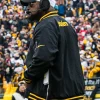 Mike Tomlin Steelers Black Bomber Jacket