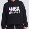 NBA x Essentials Hoodie Unisex Black