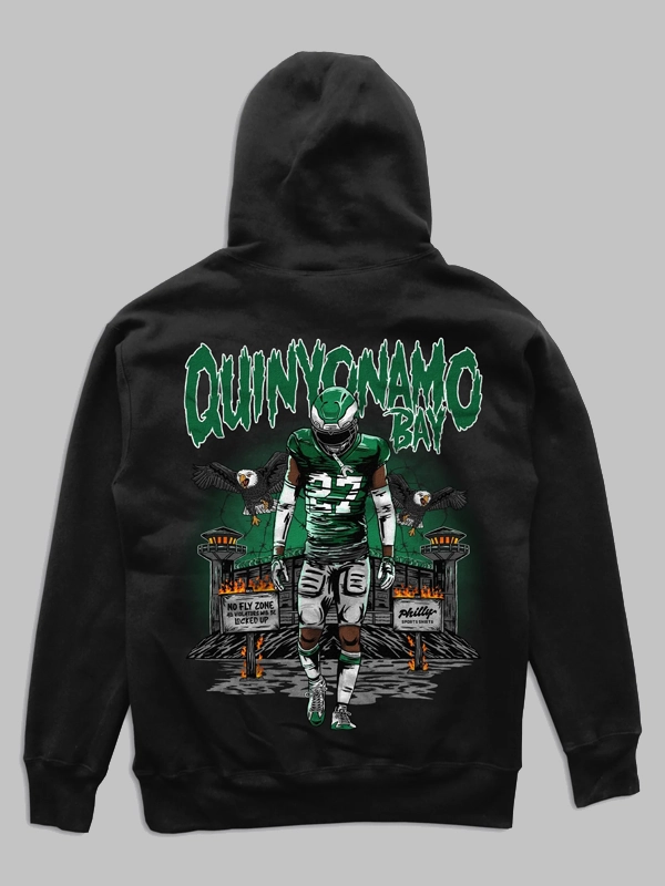 Nick Sirianni Quinyonamo Bay Correctional Facilities Black Hoodie