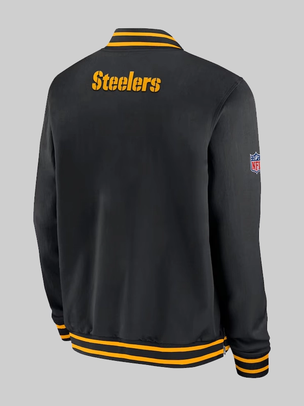 Nike Pittsburgh Steelers Sideline Bomber Jacket Black