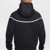 Nike Tech Windrunner Men's Reflective Design Details Fleece Full-Zip Jacket Black