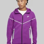 Nike Tech Windrunner Pink Reflective Jacket