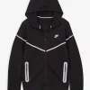 Nike Tech Windrunner Reflective Fleece Full-Zip Jacket Black