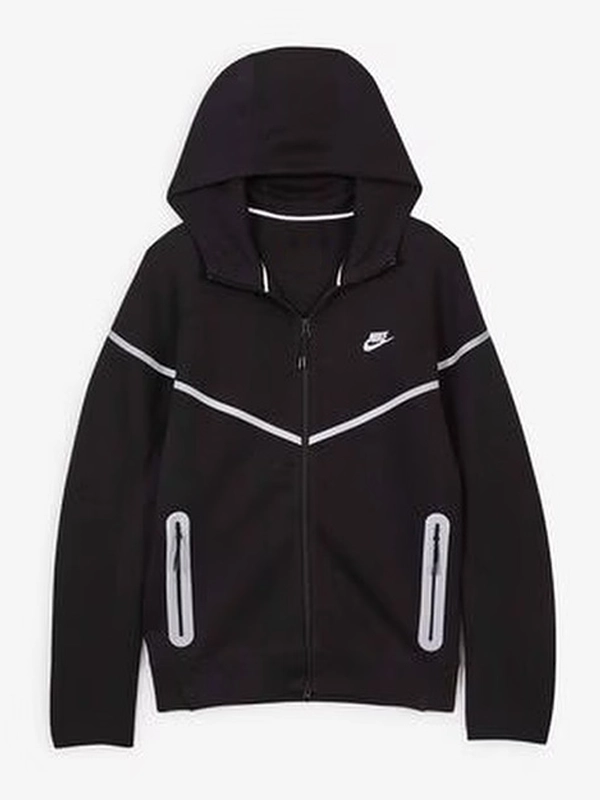 Nike Tech Windrunner Reflective Fleece Full-Zip Jacket Black