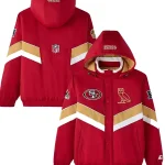 OVO San Francisco 49ers Starter Sideline Puffer Jacket