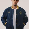 PSG Nike Cycling Redefined Varsity Jacket - Navy