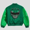 Power Rangers Varsity Jacket Green