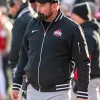 Ryan Day Ohio State Buckeyes Black Bomber Jacket