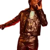 SNL Shaboozey Leather Jacket