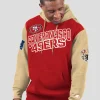 San Francisco 49ers Starter Scarlet Extreme Hoodie Red