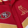 San-Francisco-49ers-Starter-Sideline-Puffer-Jacket-Red