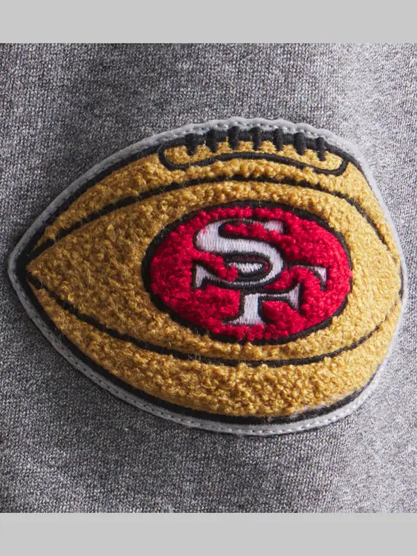 San Francisco 49ers x Todd Snyder Grey Hoodie