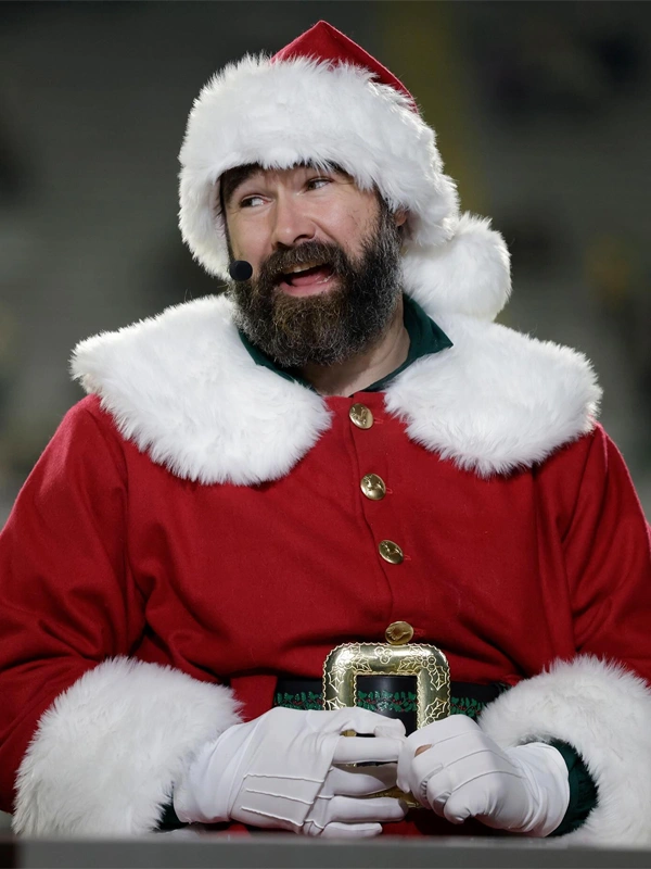 Santa Claus Coat Jason Kelce