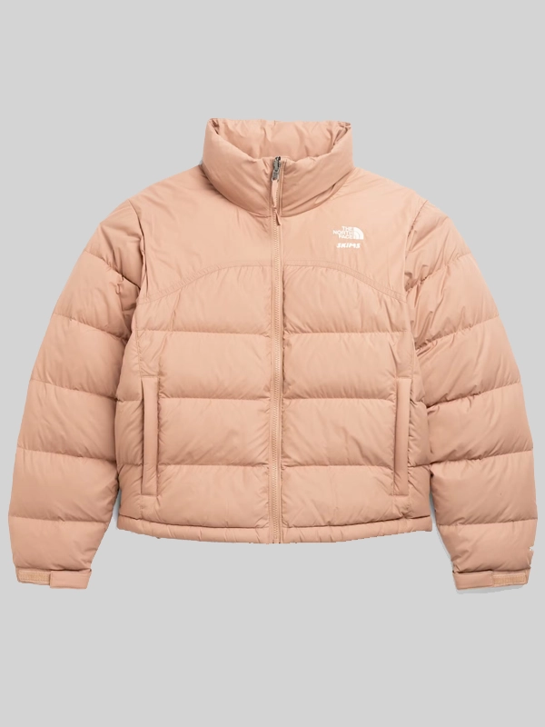 Skims x The North Face Cream Puffer Jacket