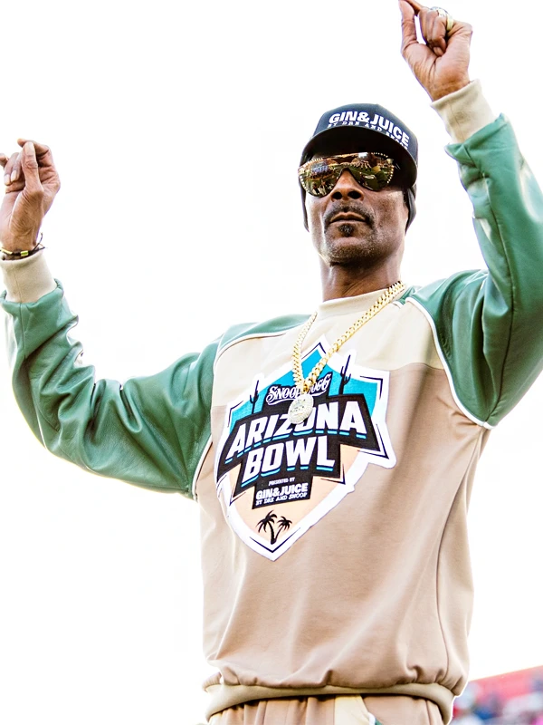 Snoop Dogg Arizona Bowl Halftime Show Brown & Green Tracksuit