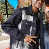 Snoop Dogg The Jennifer Hudson Show Plaid Jacket Black & White