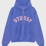 Stussy Faded Graphic Zip Hoodie