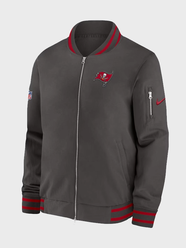 Tampa Bay Buccaneers Nike Bomber Jacket Black