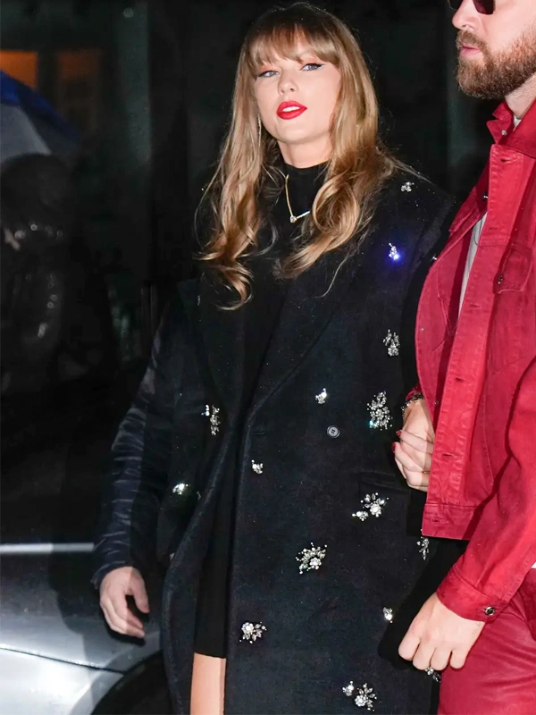 Taylor-Swift-Embellished-Wool-Blend-Coat