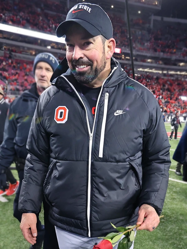 Tennessee v Ohio State Ryan Day Black Jacket