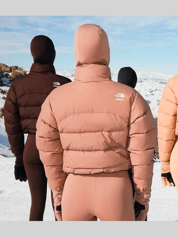 The North Face x Skims Kim Kardashian Puffer-Jacket