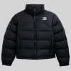 The North Face x Skims W 2000 Retro Nuptse Black Puffer Jacket