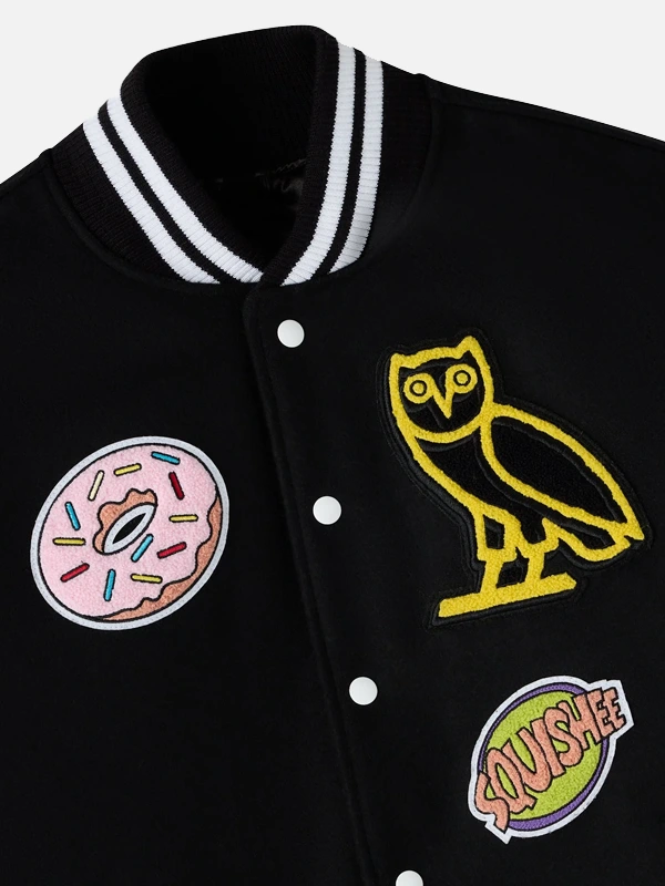 The Simpsons OVO Varsity Jacket