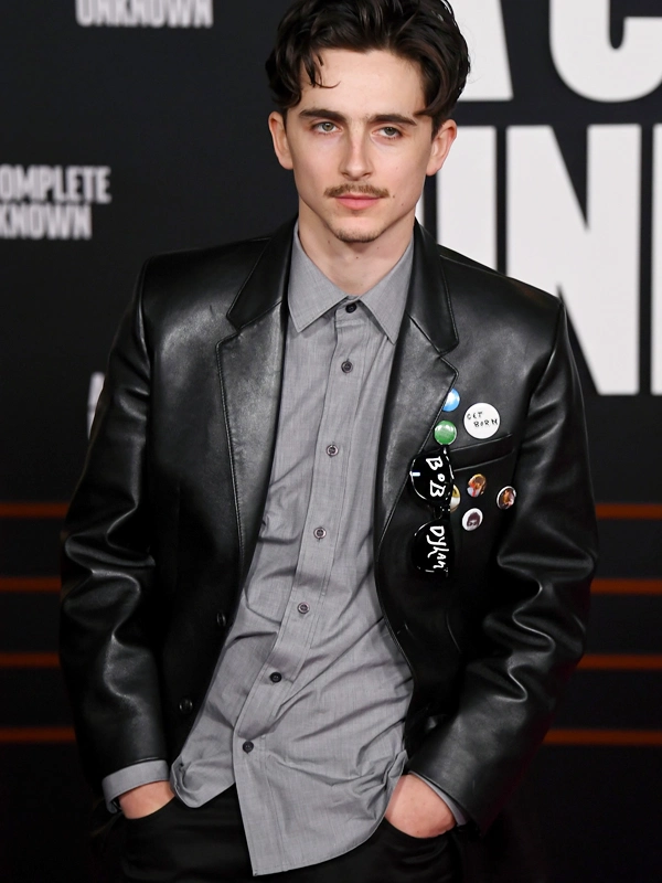 Timothée Chalamet Blazer Black