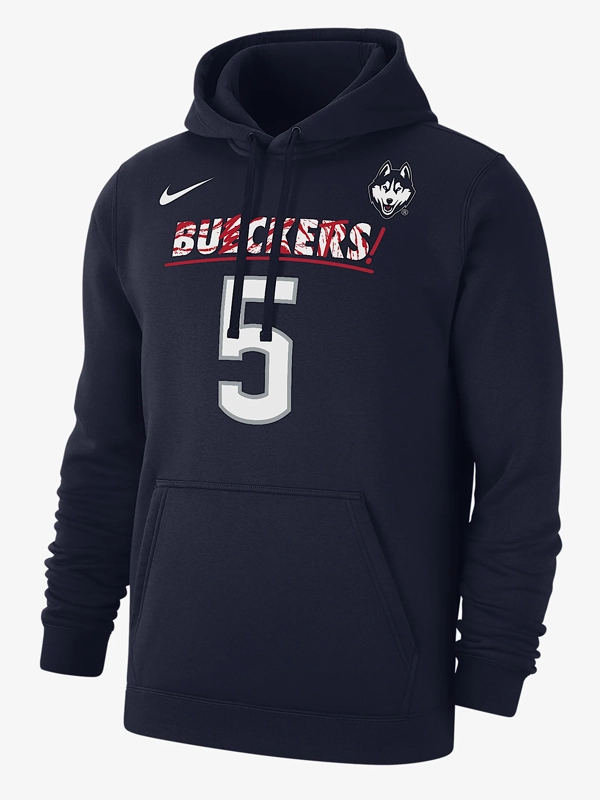 UConn Paige Bueckers Club Fleece Nike College Pullover Hoodie