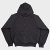 Yeezy x Gap Zip-Up Hoodie Black