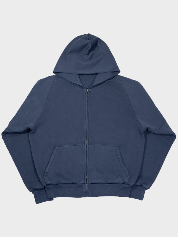 Yeezy x Gap Zip-Up Hoodie Blue