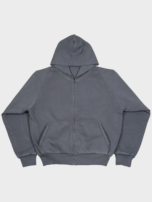 Yeezy x Gap Zip-Up Hoodie Grey'