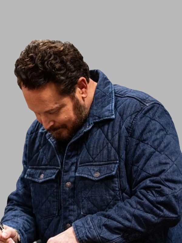 Yellowstone Cole Hauser Dillards Quilted Jacket Blue