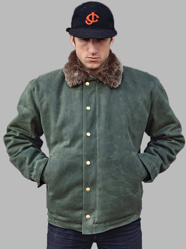 heat Straps Deck Jacket green