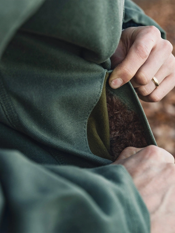 heat Straps green deck Jacket