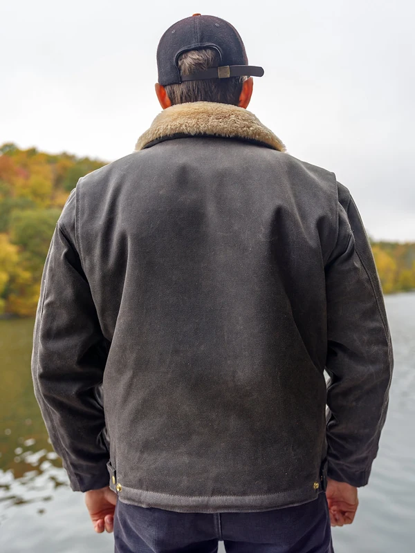 heat straps the deck jacket brown