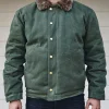 heat straps the deck jacket green