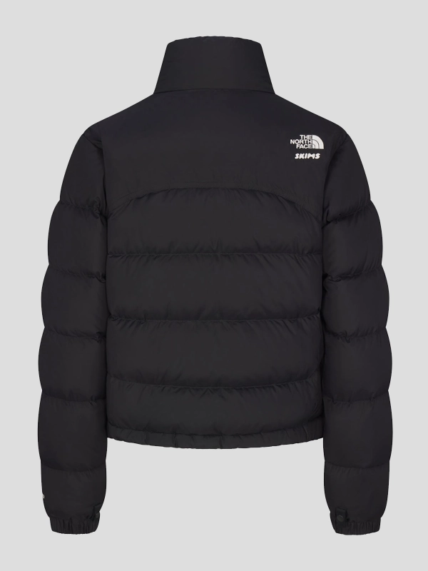 skims puffer north face jacket