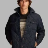 yellowstone cole hauser fall legend blue quilted shirt jacket