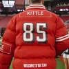 49ers Kristin Juszczyk OffSeason Puffer Jacket