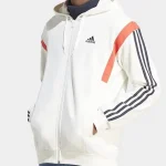 Adidas Colorblock Full-Zip Hoodie